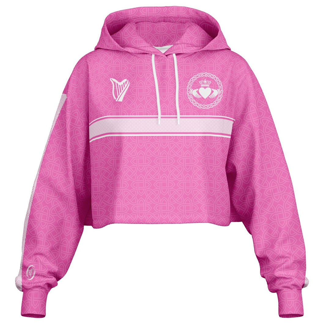 Claddagh Love Dance Crop Hoodie
