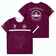 Load image into Gallery viewer, Maroon-White Claddagh Jersey
