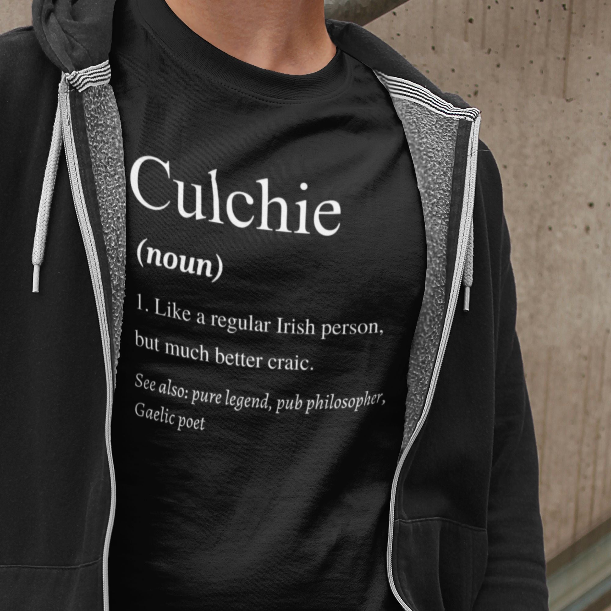 Culchie Culchie Definition Unisex T-shirt, Irish Humor, Craic agus Ceol Shirt ...