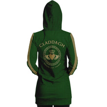 Load image into Gallery viewer, Eternal Claddagh Longline Hoodie
