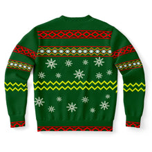 Load image into Gallery viewer, Nice Until Proven Naughty Christmas Sweatrshirt
