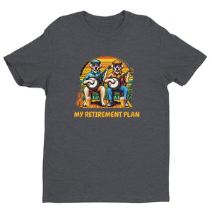 Banjo Retiremant Plan T-shirt - Urban Celt