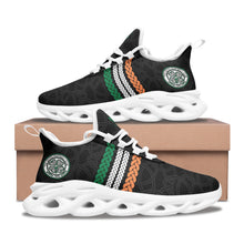 Load image into Gallery viewer, Celtic Tricolour Black Edition Trainers
