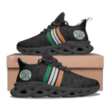 Load image into Gallery viewer, Celtic Tricolour Black Edition Trainers
