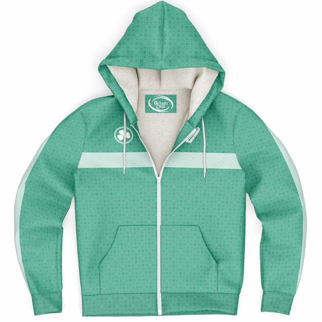 Harp & Shamrock Fleece Lined Ziphoodie