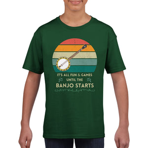 Fun & Games Kids Banjo T-shirt