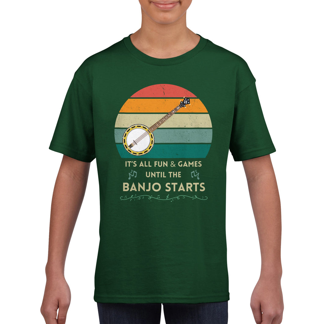 Fun & Games Kids Banjo T-shirt - Urban Celt