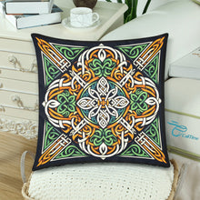 Load image into Gallery viewer, Irish Celtic Artwork Pillow Cases 18&quot;x 18&quot;
