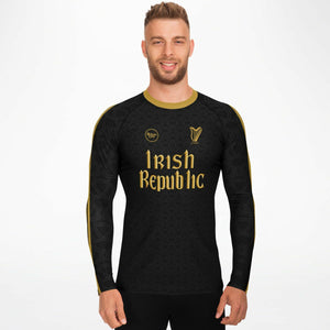 Irish Republic Black-Gold UV Rashguard