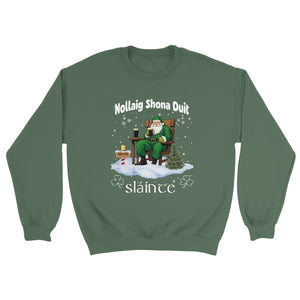 Sláinte Irish Merry Christmas Sweatshirt