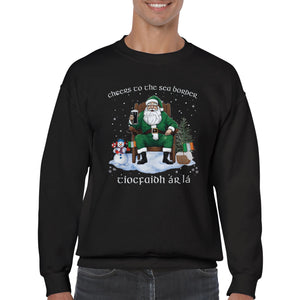 Irish Sea Border Christmas Sweatshirt