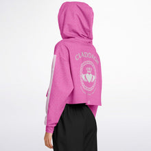 Load image into Gallery viewer, Claddagh Love Dance Crop Hoodie
