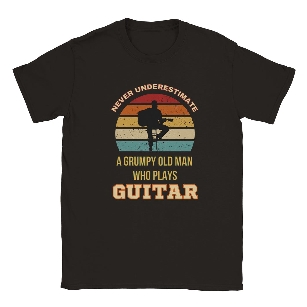 Grumpy Old Man Guitar T-shirt