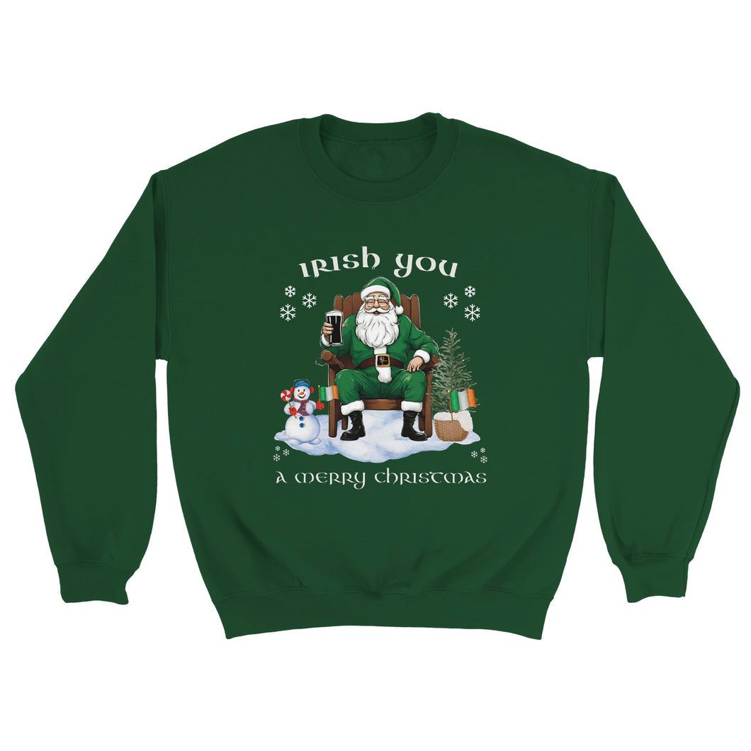 Irish You A Merry Christmas Unisex Sweatshirt