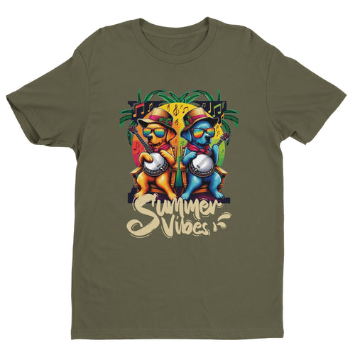 Summer Vibes Banjo T-shirt - Urban Celt