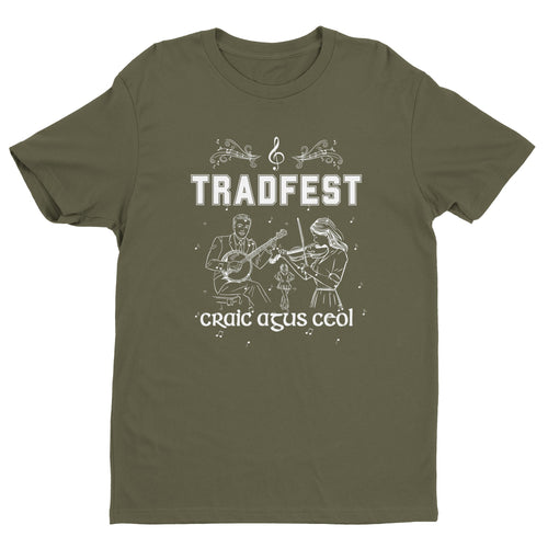 Tradfest Craic agus Ceol T-shirt - Urban Celt