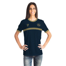 Load image into Gallery viewer, Navy-Gold Claddagh Unisex Jersey
