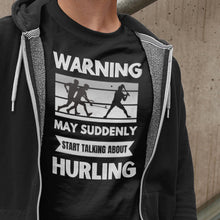 Load image into Gallery viewer, May Start Talking About Hurling T-shirt - Urban Celt
