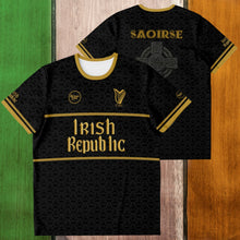 Load image into Gallery viewer, Irish Republic Black-Gold Edition Jersey
