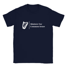 Load image into Gallery viewer, Minister for Common Sense T-shirt
