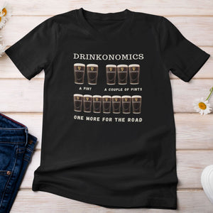 Drinkonomics Guinness Drinking T-shirt