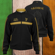 Load image into Gallery viewer, Irish Republic Black-Gold Edition Track Top
