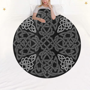 Celtic Spirit Circular Fleece Blanket