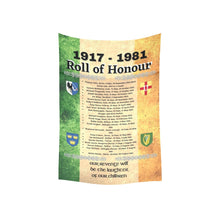 Load image into Gallery viewer, Roll of Honour Wall Tapestry 40&quot; x 60&quot;

