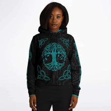 Load image into Gallery viewer, Celtic Norse Tree of Life Hoodie
