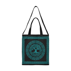 Celtic Norse Tree of Life Canvas Tote Bag