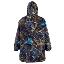 Load image into Gallery viewer, Turquoise Camo Snug Hoodie - Urban Celt
