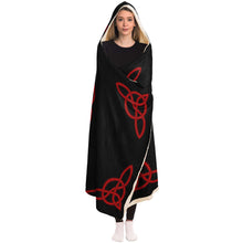 Load image into Gallery viewer, Yggdrasil Tree of Life Hooded Blanket
