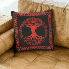 Load image into Gallery viewer, Celtic Tree of Life Pillow
