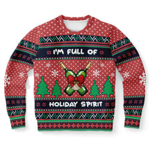 Load image into Gallery viewer, Holiday Spirit Ugly Christmas Sweatshirt
