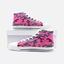 Load image into Gallery viewer, Pink Camo High Tops
