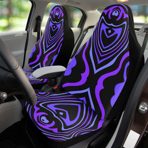 Psychedelic Waves Car Seat Covers