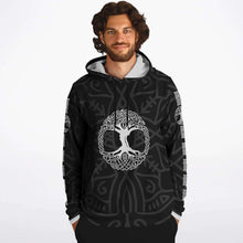Load image into Gallery viewer, Celtic Tree of Life AOP Hoodie
