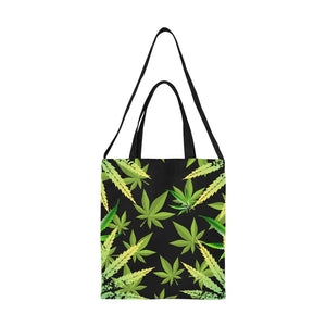 Canna Leaves Canvas Tote Bag