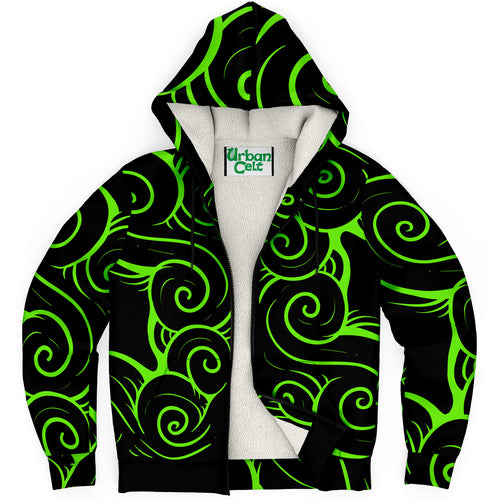 Wild Atlantic Cosy Zip Hoodie - Urban Celt