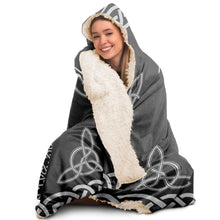 Load image into Gallery viewer, Celtic Tree of Life Hooded Blanket
