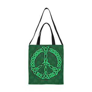 Celtic Peace Canvas Tote Bag