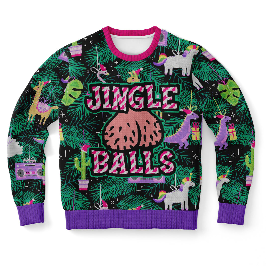 Jingle Balls Ugly Christmas Sweatshirt