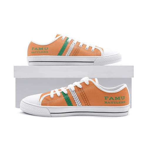 Famu Rattlers Canvas Shoes - Urban Celt