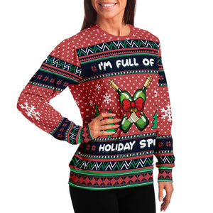 Holiday Spirit Ugly Christmas Sweatshirt