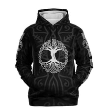 Load image into Gallery viewer, Celtic Tree of Life AOP Hoodie
