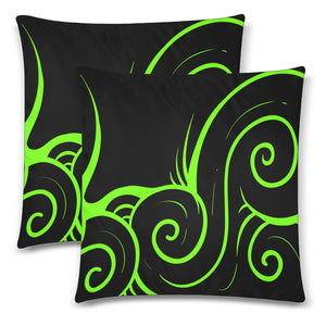Celtic Waves Pillow Cases 18"x 18"  (Set of 2)