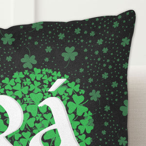 Grá Irish Love Shamrock Linen Pillowcases 18"x18"