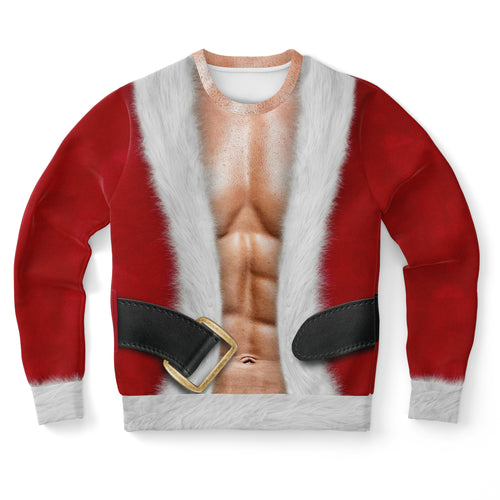 Fit Santa Ugly Christmas Sweatshirt - Urban Celt