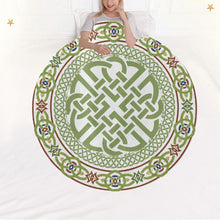 Load image into Gallery viewer, Celtic Circle Fleece Blanket 60&quot;
