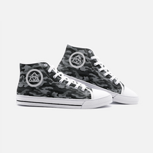 Load image into Gallery viewer, Triquetra Camo High Tops
